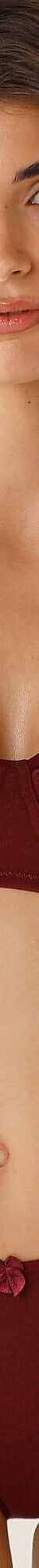 Soutien-gorge coton dentelle uni Coria - sans armatures (bordeaux) Soutien-gorge coton dentelle uni Coria - sans armatures (bordeaux)